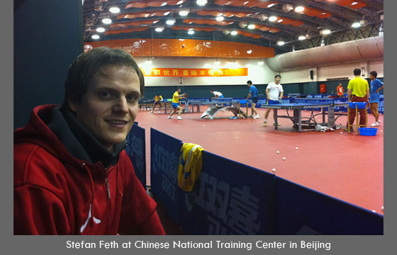 Stefan Feth at Chinese National Training Center in Bejing