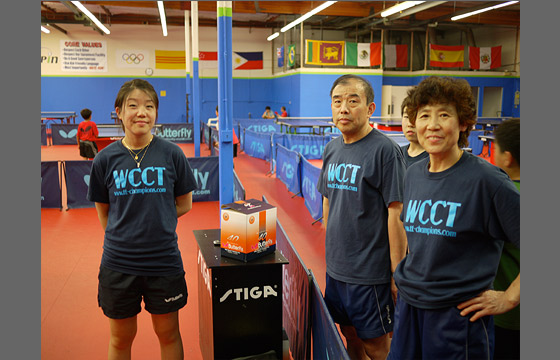 WCTTA Coaches: Nan Li, Li Zhen Shi & Zhang Li