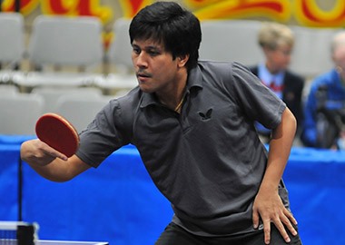 Coach Jon Ebuen of New York Table Tennis Academy