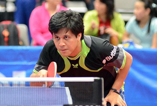 Coach Jon Ebuen of New York Table Tennis Academy