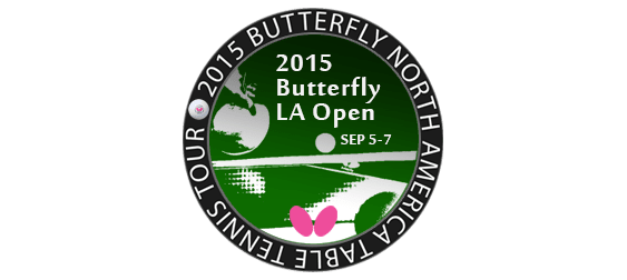 2015 Butterfly LA Open Table Tennis Tournament