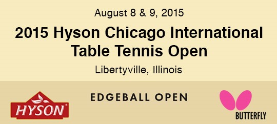 Last weekend to register for Hyson Chicago International Open