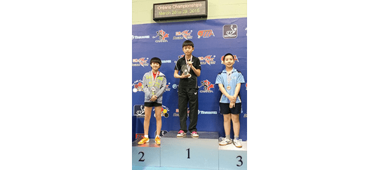 U13 Boys Singles – Alexander Bu Champion