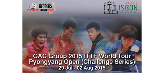 the GAC Group 2015 ITTF World Tour Pyongyang Open