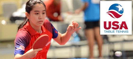 Crystal Wang, member of USA Table Tennis Team