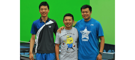 Reunion of three Chinese National Team Members