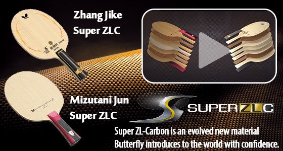 Blade Exchange: Zhang Jike Super ZLC – Mizutani Jun Super ZLC