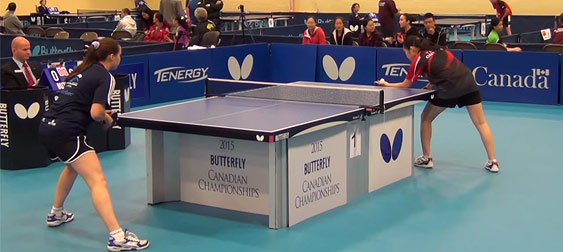 2015 Butterfly Canadian Championships Junior Girls Teams Final 2