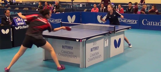 2015 Butterfly Canadian Championships Junior Girls Teams Final