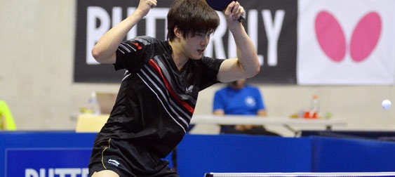 Chen Ruichao, 2015 Butterfly Badger Open Champion