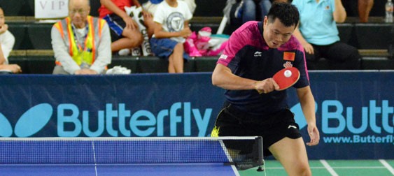Hou Yingchao, 2015 Butterfly LA Open Champion