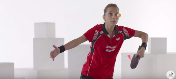 Elizabeta Samara in ITTFs How To Play Table Tennis
