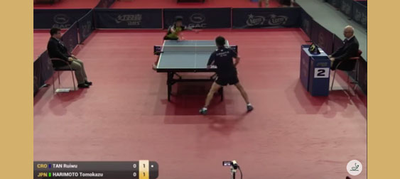 Polish Open Video Highlight: 12 year-old Butterfly talent Tomokazu HARIMOTO
