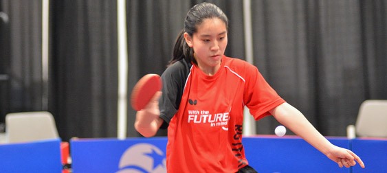 Crystal Wang – 2015 U.S. National Table Tennis Championships