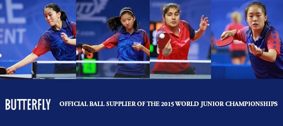 USA Girls Team Wins Bronze at the 2015 World Junior Table Tennis Championships