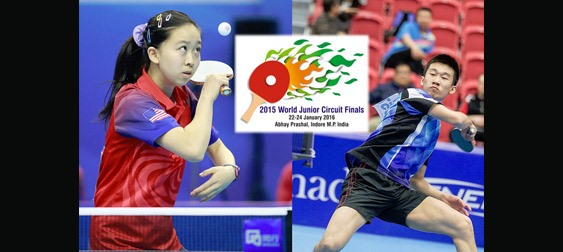 2015 ITTF World Junior Circuit Finals Results – Photo courtesy of USA Table Tennis