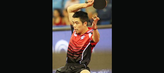 Status Prevails, Chuang Chih-Yuan Wins : Chuang Chih-Yuan en route to gold in Budapest Photo By: Szilvi Hoffer