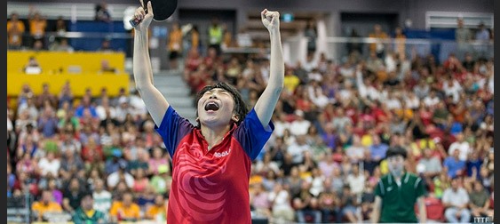 Yue (Jennifer) Wu – Photo courtesy of ITTF