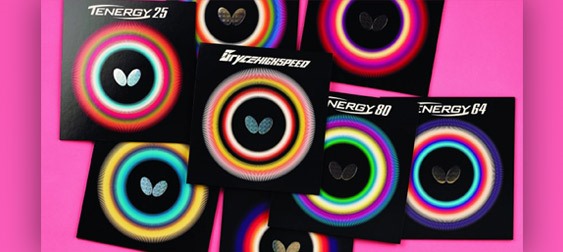 Butterfly Design – New Rubber Covers
