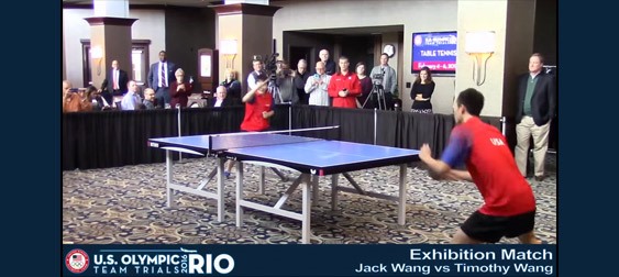 2016 U.S. Olympic Table Tennis Trials Press Conference Video