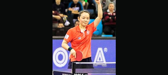 Tie Yana, the winner in Budapest Photo By: Richard Kalocsai