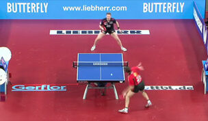 Timo Boll vs Ruwen Filus, German League Final
