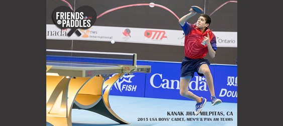 Friends with Paddles: Kanak Jha – USA Table Tennis