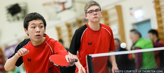 Team NWT Table Tennis Wins Their First Medal at the Arctic Winter Games – Photo by Thorsten Gohl