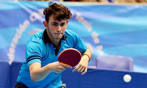 Brian Afanador – Photo courtesy of ITTF / by: Cristian Larrain