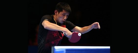 2016 ITTF Asian Cup – Zhang Jike – Photo by Warren Little