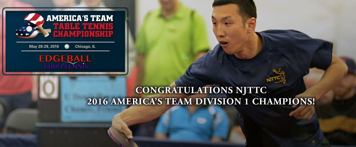 2016 America’s Team Table Tennis Championship Results