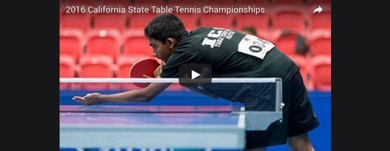 2016 California State Table Tennis Championships Live Today
