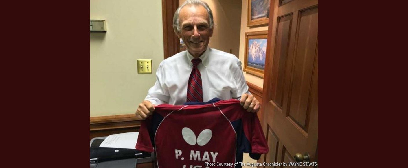 Pete May to Represent the US – Photo Courtesy of The Augusta Chronicle/ by WAYNE STAATS