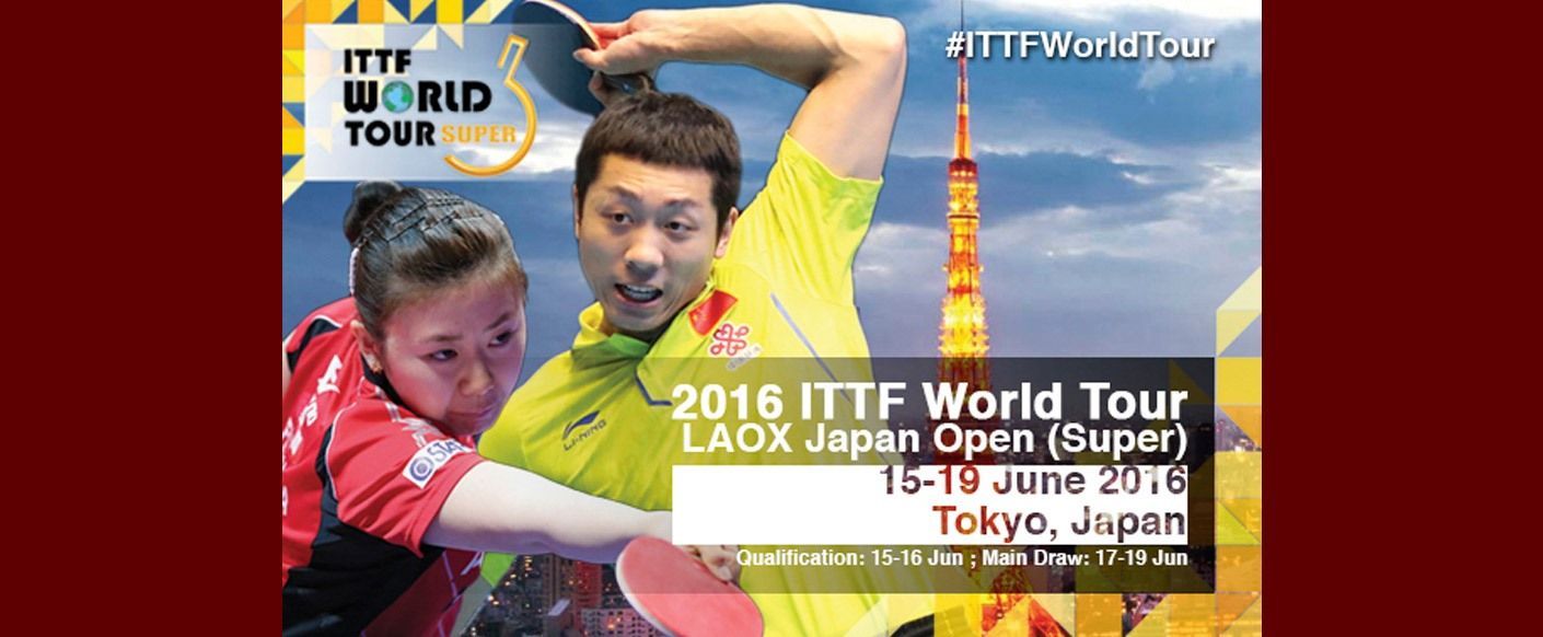 2016 ITTF World Tour Japan Open – Photo courtesy of ITTF