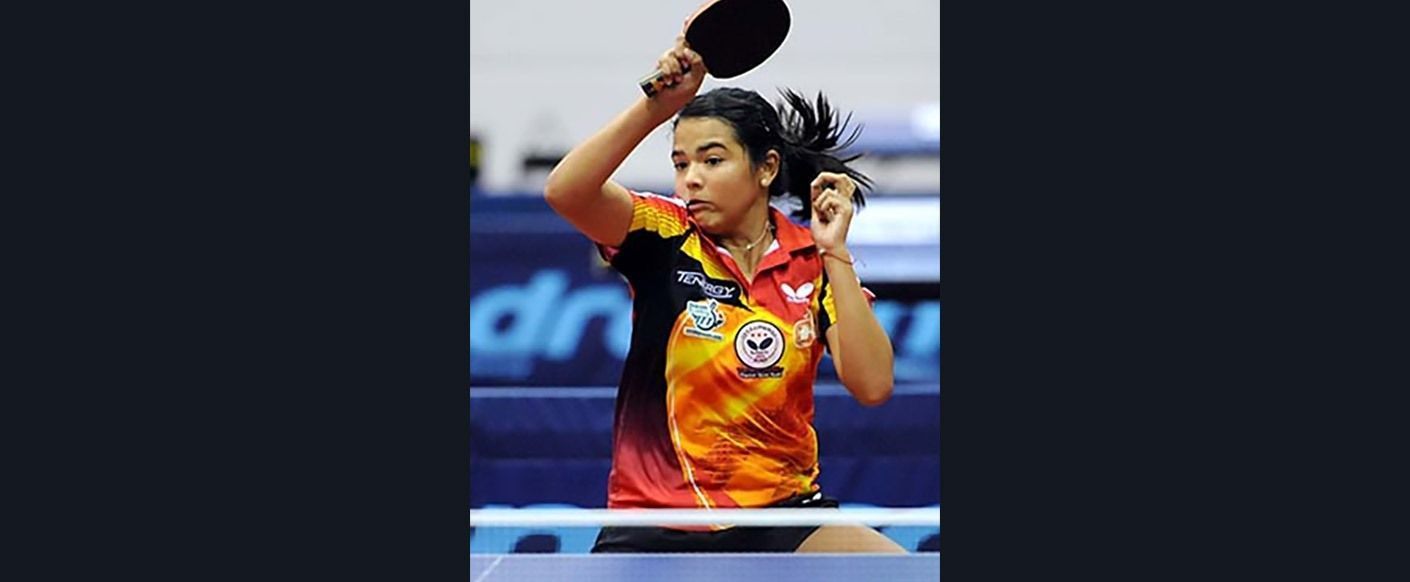 Adriana Diaz – Photo courtesy of ITTF / by: Bogdan Pasek