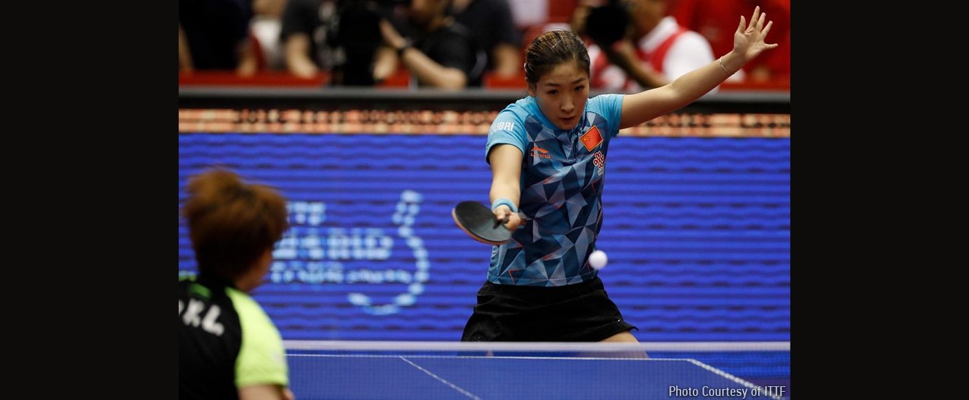 Lui Shiwen Wins in Tokyo Photo courtesy of ITTF / by: Hideyuki Imai Studio Aupa