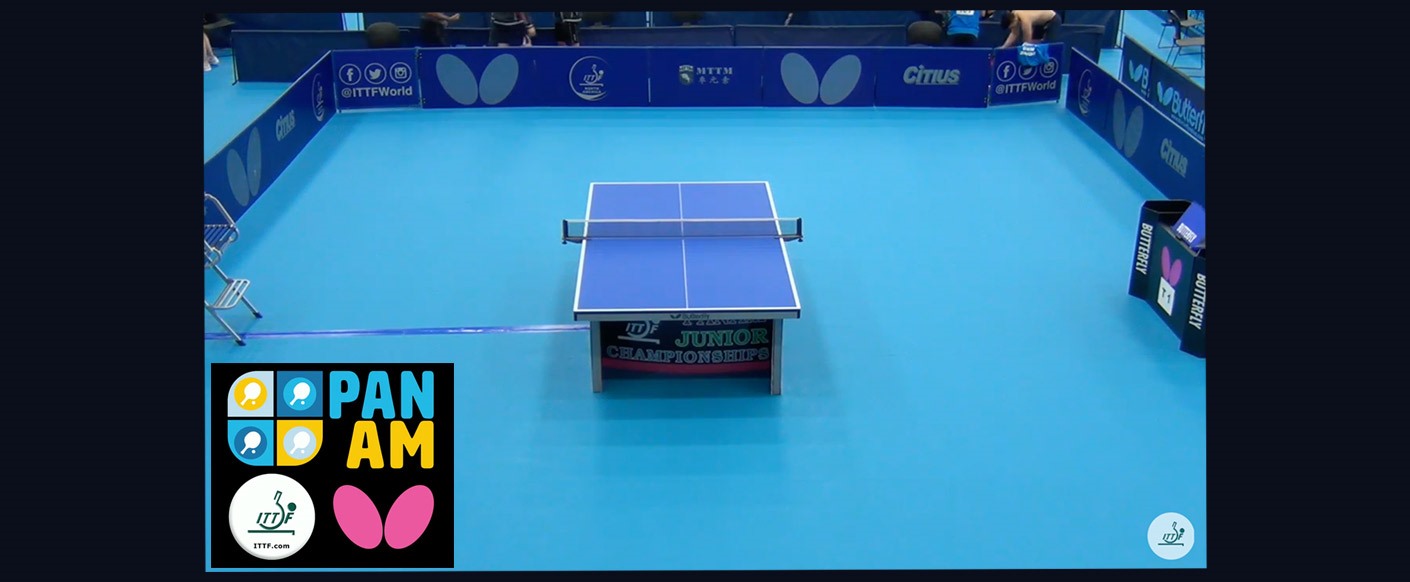 2016 Butterfly ITTF PanAm Junior Championships Live from Burnaby, BC Canada