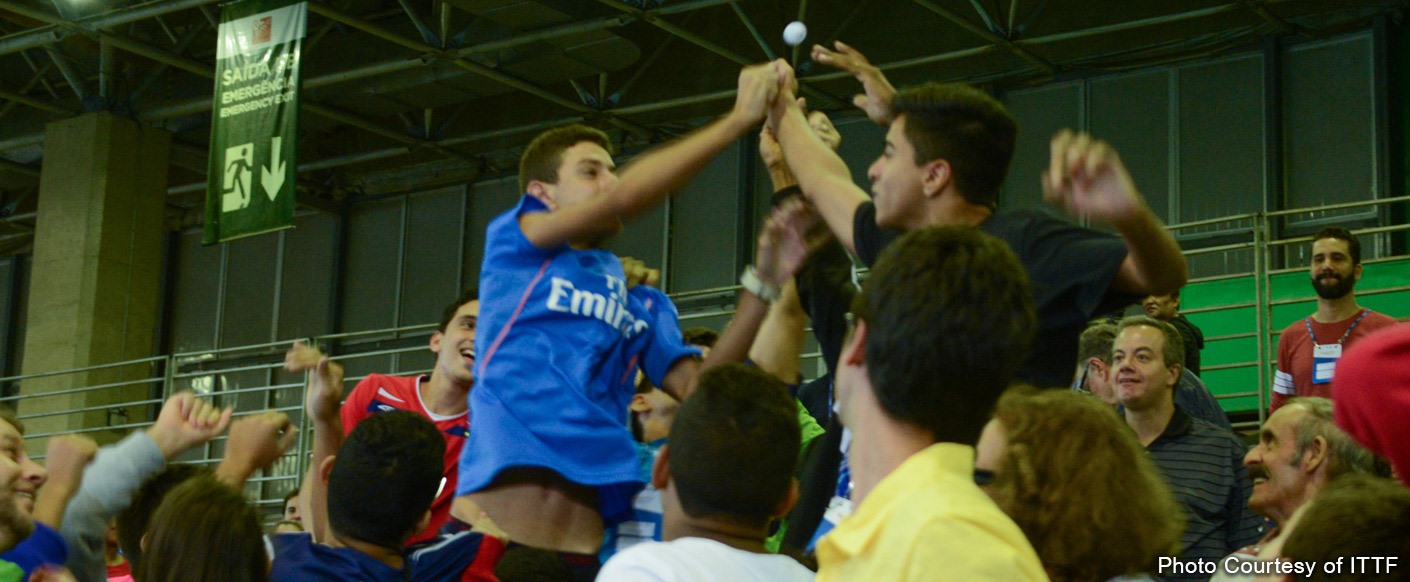 Rio Olympic Games Table Tennis Tickets: Nov. 21, 2015, Tênis de Mesa.Riocentro. Rio de Janeiro. BRASIL – Photo courtesy of ITTF