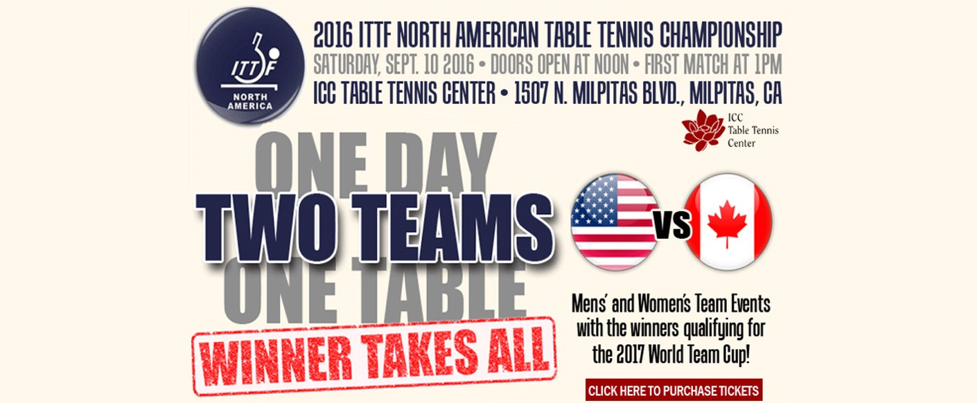 2016 ITTF North America Table Tennis Championships