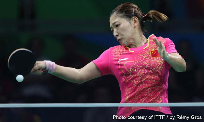 A first Olympic Games gold medal for Liu Shiwen, the tenth Chinese player to achieve the distinction – Pho