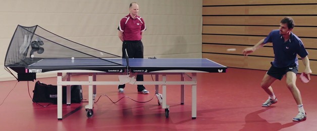 Amicus Professional Table Tennis Robot Tutorial with Timo Boll