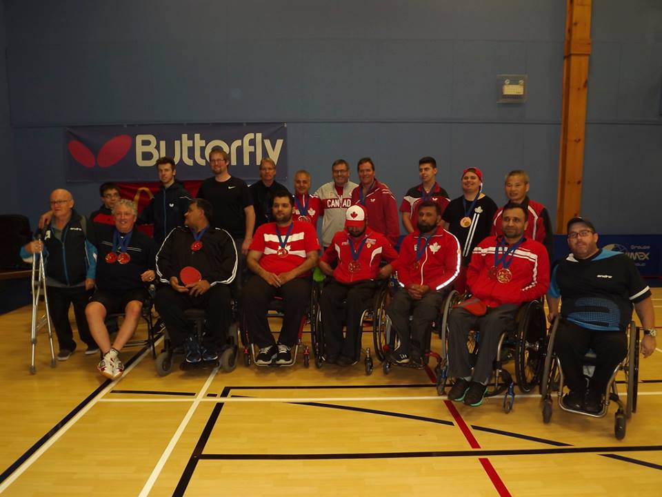 Ceremony of the Canadian championships para 2016