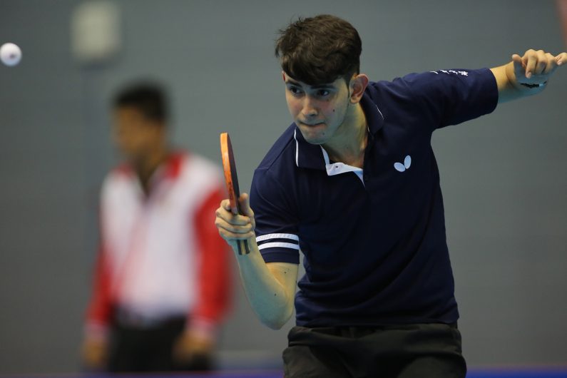 Brian Afanador advanced to quarter-finals of the Stockholm Open