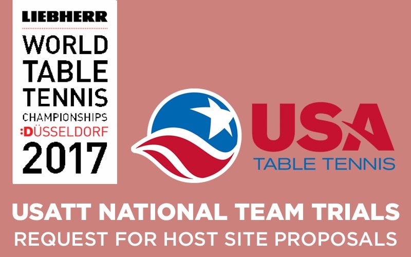 Request for Proposals – 2017 USATT National Team Trials