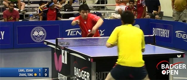 2016 Butterfly Badger Open – Open Singles Semi-Finals #2