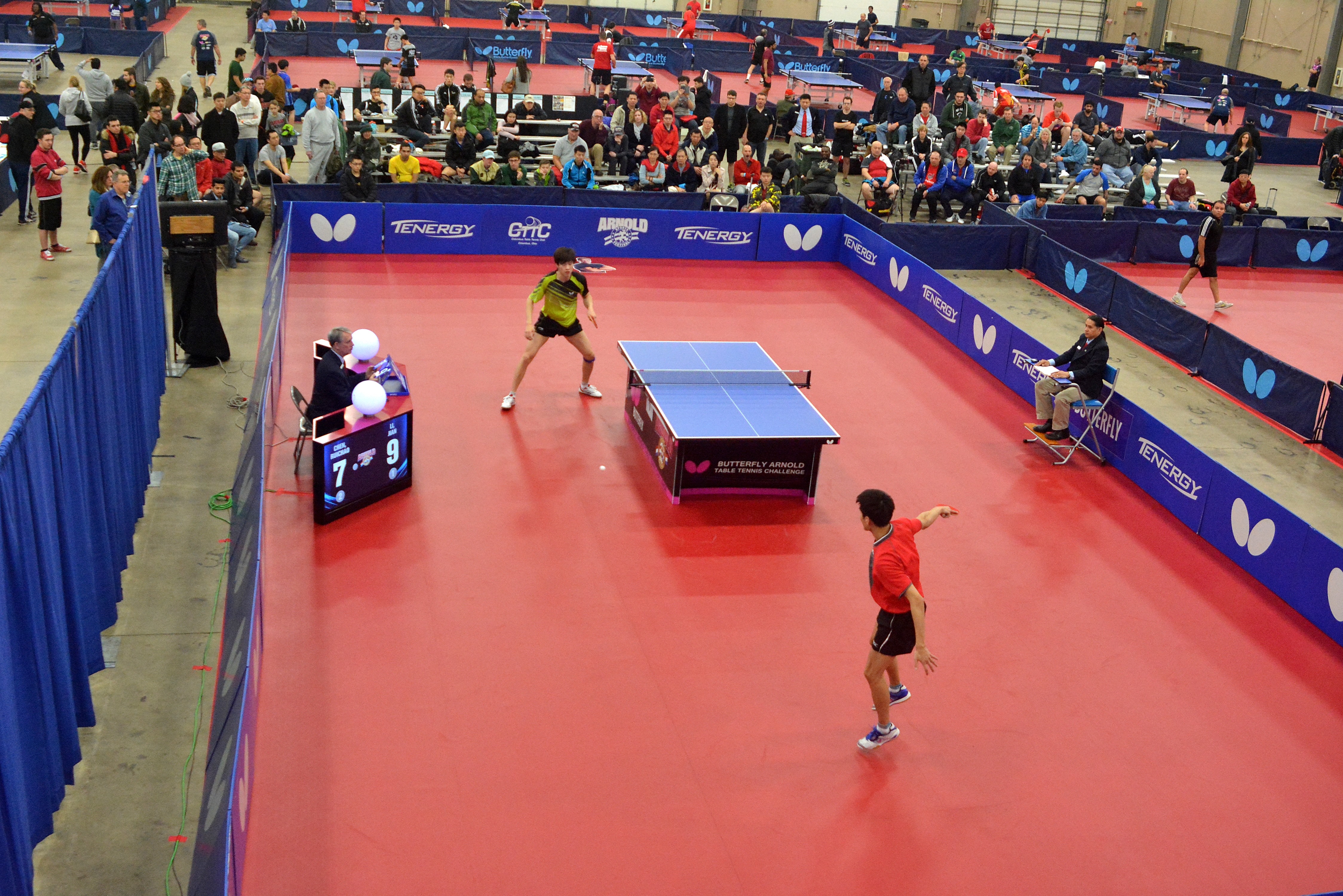 2017 Butterfly Arnold: Exceptional Venue,Tournament Organization