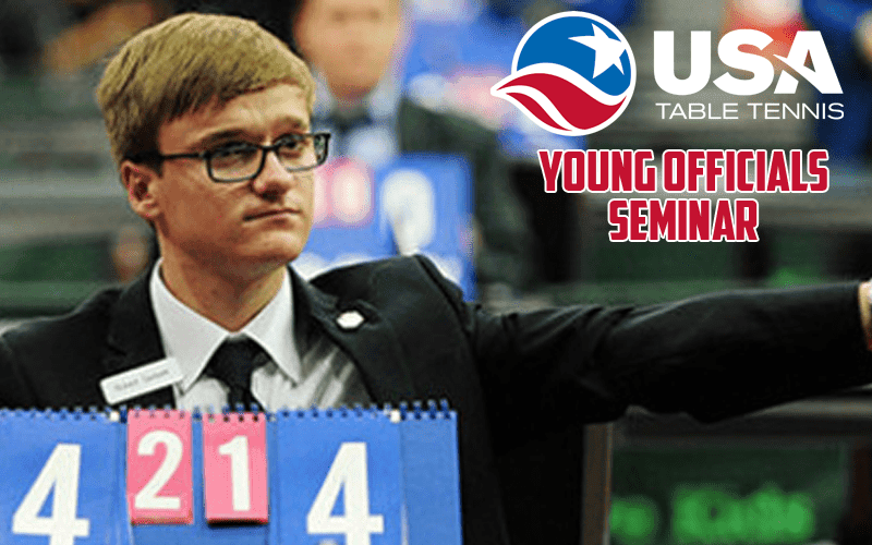 USATT Young Officials Seminar