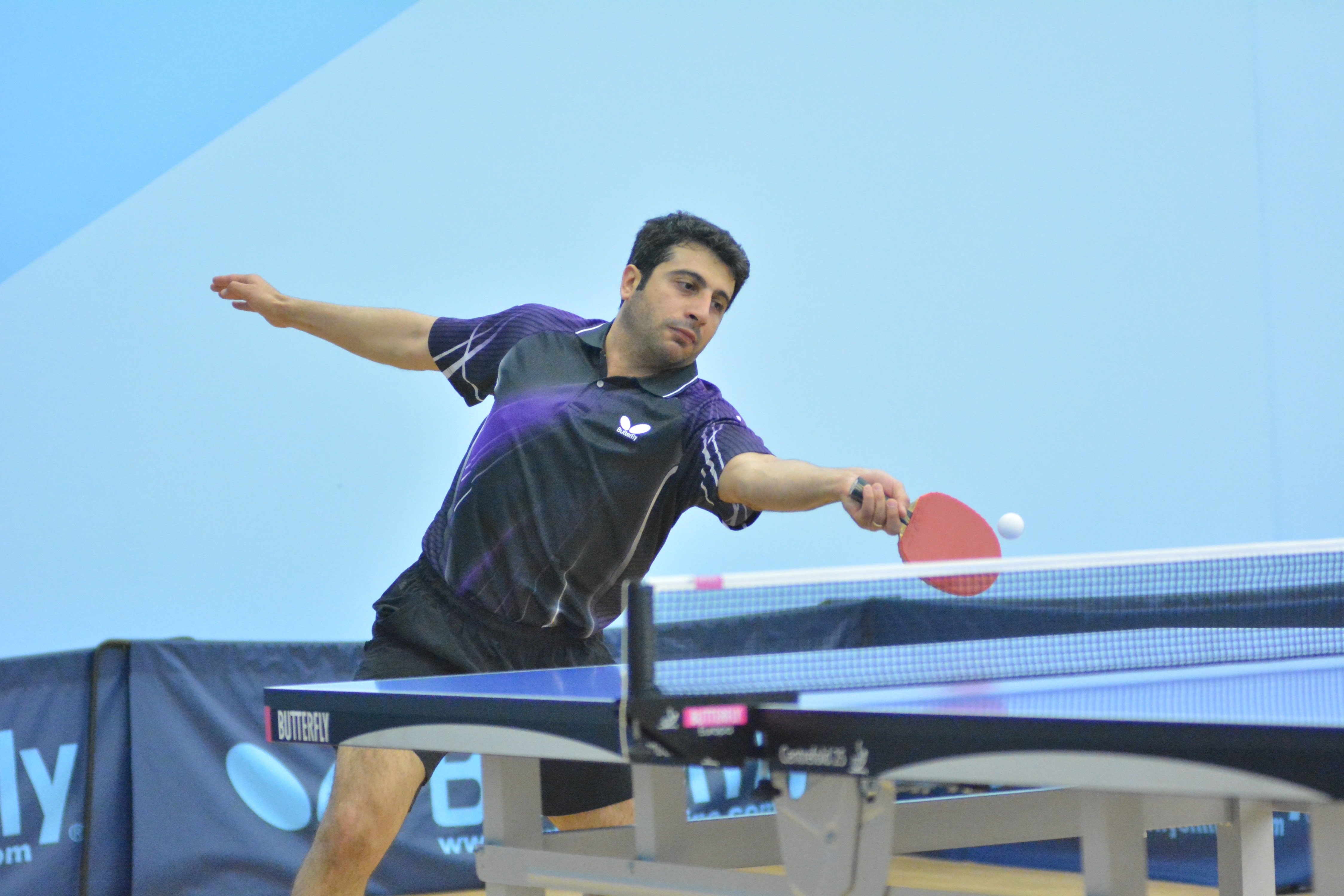 Butterfly Training Tips - How To Forehand Pivot with coach Rachid