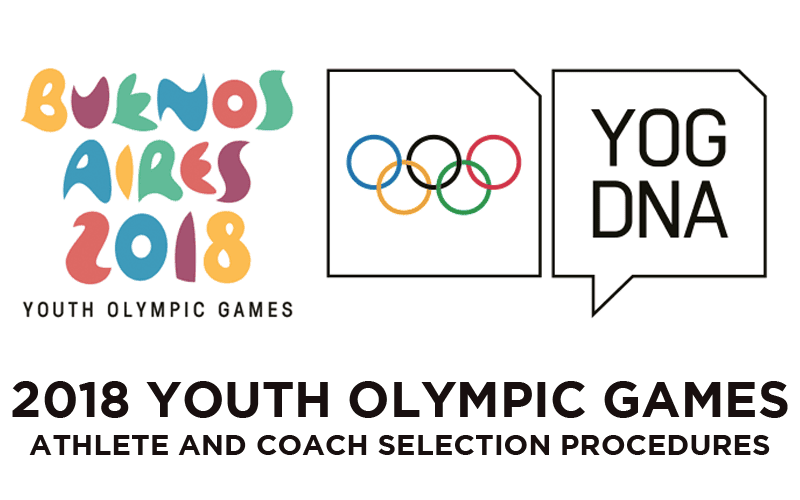 2018 Youth Olympic Games Selection Procedures