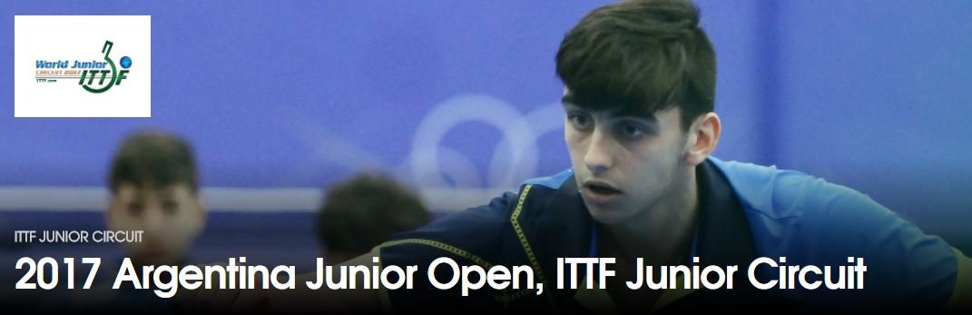2017 ITTF Argentina Junior Open Live Stream
